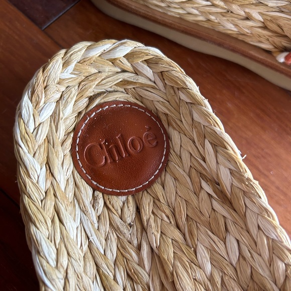 Chloe woven slides sandals - Picture 4 of 5